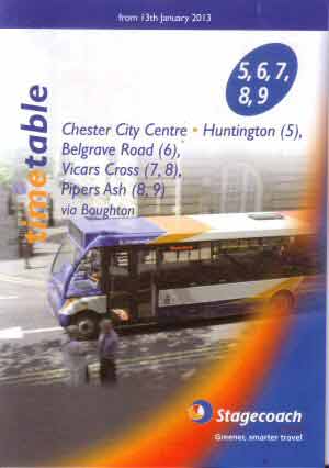 Chestertourist.com - Stagecoach Page One